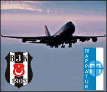 Kartal, Mappa ile uçacak