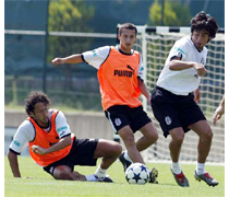 Carew ve Toraman Takımla Çalıştı