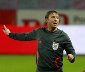 Russian Referee for Vikingur Match 
