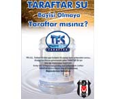 Beşiktaşlılara Özel TARAFTAR SU
