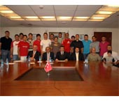 Collective Signing Ceremony for Handball Team