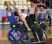 Physically Disabled Finish Third 
