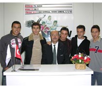 Futbolcularımız Marketingist’te 