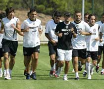 Beşiktaşımız antremanda