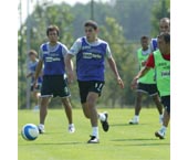 Ricardinho ile İlk İdman