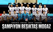 Beşiktaş Mogaz Takımımız, 41. Kupasını Kazandı