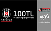 Kartal Yuvası’nda 100 TL ve Üstü Alışverişe BJK Satranç Okulu’nda Yüzde 10 İndirim!