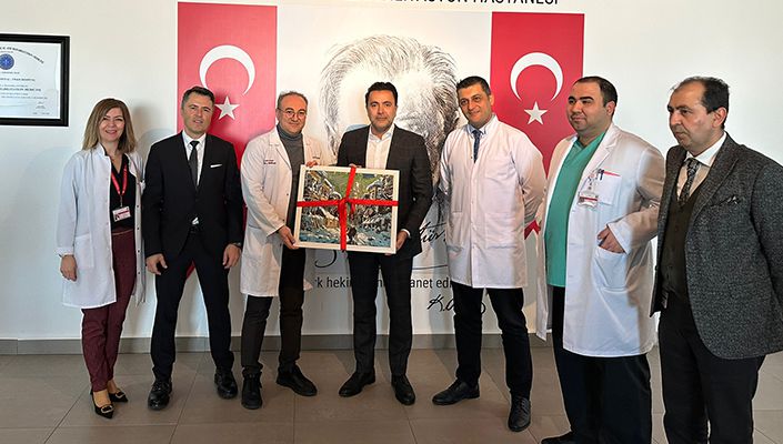 Asbaşkanımız Emre Kocadağ’dan Ankara Bilkent Şehir Hastanesi’ne Ziyaret
