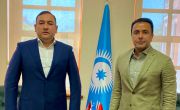 Asbaşkanımız Emre Kocadağ’dan Türk Devletleri Teşkilatı Genel Sekreter Yardımcısı Mirvokhid Azimov’a Ziyaret