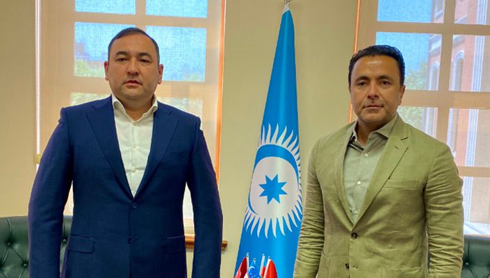 Asbaşkanımız Emre Kocadağ’dan Türk Devletleri Teşkilatı Genel Sekreter Yardımcısı Mirvokhid Azimov’a Ziyaret