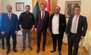 Asbaşkanımız Serhan Çetinsaya’dan Litvanya Vilnus Büyükelçisi Görkem Barış Tantekin’e Ziyaret