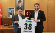 Asbaşkanımız Serhan Çetinsaya’dan Kayseri Valisi Gökmen Çiçek’e Ziyaret