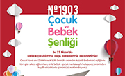No:1903’te 23 Nisan Pazar Günü Çocuk ve Bebek Şenliği Düzenlenecek