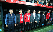 Manager Güneş: “My lads deserve a lot of praise for the way they performed this year.” 