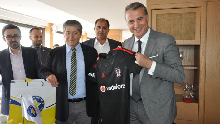 Kulübümüzden Asteras Tripolis Kulübü ve UEFA Delegesine Yemek