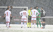 Black Eagles' Super League match snowed out last night