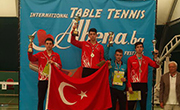 Talha Yeğenler Masa Tenisi Gençler Balkan Şampiyonu Oldu