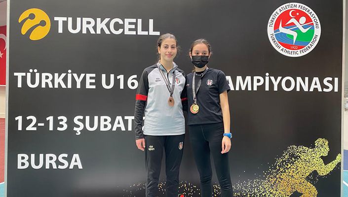 Atletizm Takımımızdan Türkiye Atletizm U-16 Salon Şampiyonası’nda Üç Derece
