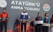 Atletizm Takımımızın Sporcusu Ceyda Melek Pınar, Atatürk’ü Anma Koşusunda Üçüncü Oldu