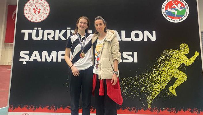 Atletizm Takımımızın Sporcusu Miray Kesim, Türkiye U-20 Salon Şampiyonası’nda Şampiyon Oldu