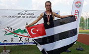 Kadriye Aydın U-23 Türkiye Şampiyonası Atletizm Yarışmaları’nda Birinci Oldu