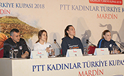 PTT Kadınlar Türkiye Kupası Basın Toplantısı Yapıldı