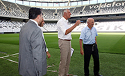 UEFA Heyeti Vodafone Arena’da İncelemelerde Bulundu