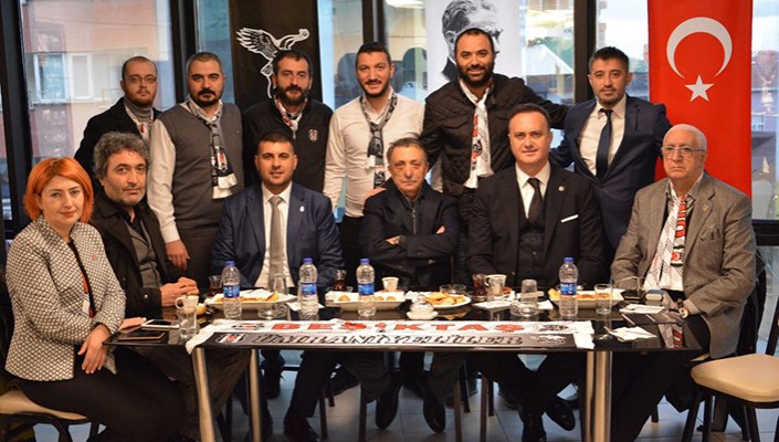 Ahmet Nur Çebi ve Hakan Özköse Ümraniye Beşiktaşlılar Derneği’nin Açılış Törenine Katıldı