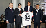 İstanbul Valisi Vasip Şahin’den Başkanımız Fikret Orman’a Ziyaret