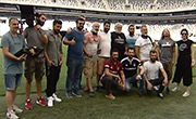 Vodafone Arena'da Vedat Özdemiroğlu'nun Kitabının Tanıtım Filmi Çekildi