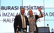 Domagoj Vida İçin Vodafone Park’ta İmza Töreni Yapıldı