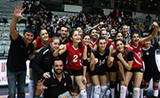 Kadın Voleybol Takımımızdan Üst Üste Galibiyetler