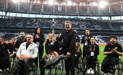 Avrupa Şampiyonu Tekerlekli Sandalye Basketbol Takımımıza Tüpraş Stadyumu’nda Kutlama