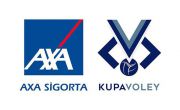 AXA Sigorta Kupa Voley Bayanlar Kategorisinde 1. Etap Eşleşmeleri Belli Oldu