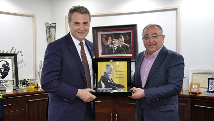 Başkanımız Fikret Orman’dan Yalova Belediye Başkanı Vefa Salman’a Ziyaret
