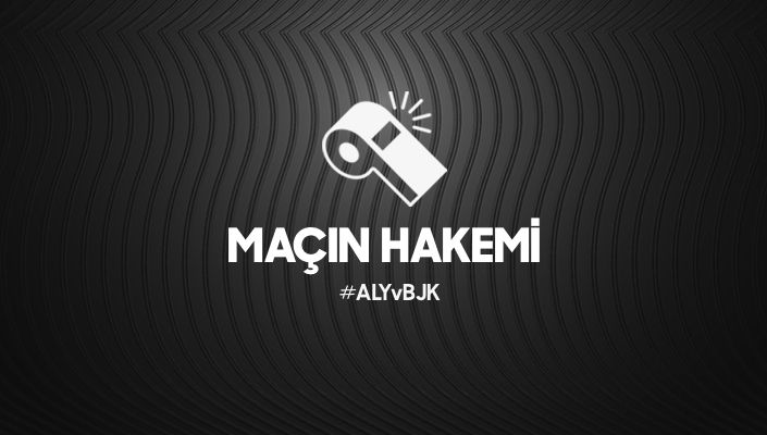 Aytemiz Alanyaspor Maçının Hakemi Atilla Karaoğlan