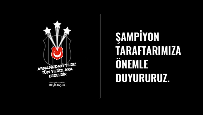 Şampiyon Taraftarımıza Önemli Duyuru