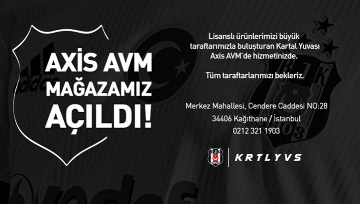 Kartal Yuvası Axis AVM Mağazamız Açıldı
