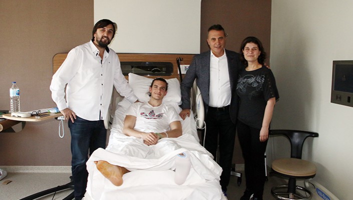 Başkanımız Fikret Orman'dan Atınç Nukan’a Geçmiş Olsun Ziyareti