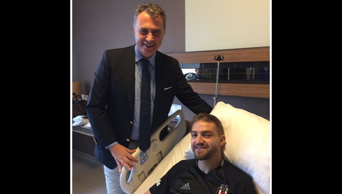 Başkanımız Fikret Orman, Caner Erkin’i Yalnız Bırakmadı