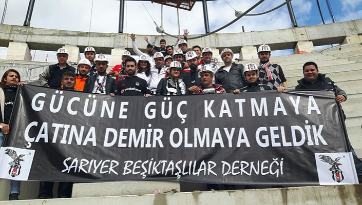 Sarıyer Beşiktaşlılar Derneği’nden Vodafone Arena Ziyareti