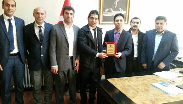 Siirt Beşiktaşlılar Derneği’nden Siirt Vali Yardımcıları Bahadır Yörük ve Ceyhun Dilşat’a Ziyaret