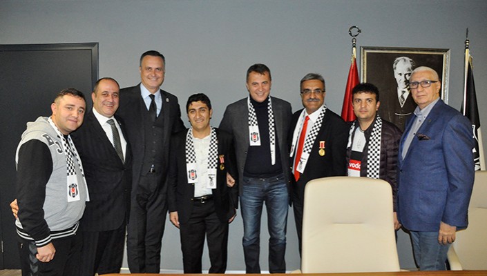 Gazilerimizden Başkanımız Fikret Orman’a Ziyaret 