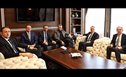 Başkanımız Fikret Orman'dan Maliye Bakanı Naci Ağbal’a Ziyaret