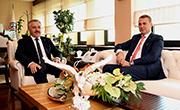 Başkanımız Fikret Orman, Bakan Ahmet Arslan'ı Ziyaret Etti