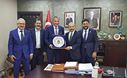 Başkanımız Fikret Orman’dan Orman ve Su İşleri Bakan Yardımcısı Harun Tüfekci’ye Ziyaret