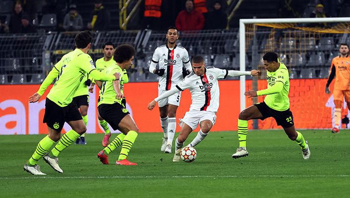 B. Dortmund:5 Beşiktaş:0