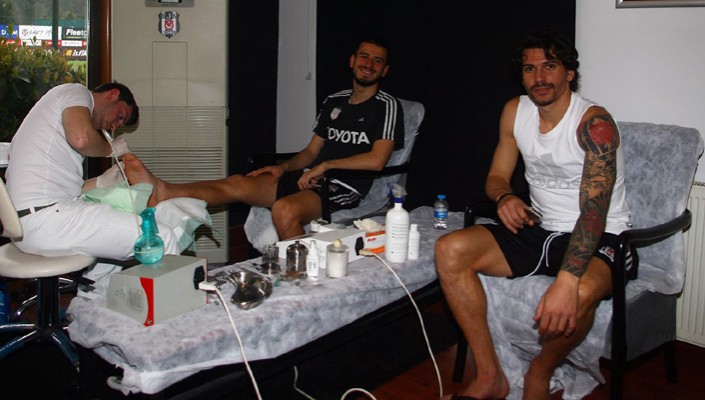 Futbolcularımızın Ayak Bakımları Yapıldı