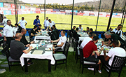 Futbolcularımız ve Aileleri Barbekü Partisinde Bir Araya Geldi