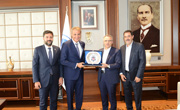 Başkanımız Fikret Orman, Maliye Bakanı Naci Ağbal'ı Ziyaret Etti